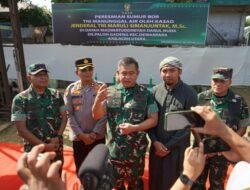 Pangdam Iskandar Muda dan Ketua Persit KCK Daerah I’M Hadiri Peresmian Sumur Bor TNI Manunggal Air Oleh Kasad di Aceh Utara.