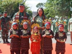 Kunjungan ke Aceh, Kasad Beri Pengarahan Kepada Ribuan Prajurit dan Persit.