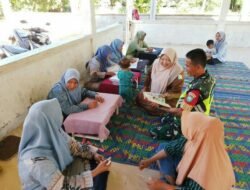 Menuju Indonesia Emas 2045 : Optimalisasi Tumbuh Kembang Anak Pendampingan Posyandu oleh Serda Suliyadi Wujudkan Balita Sehat dan Cerdas