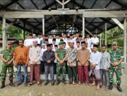 Kodim 0104/Atim Menjadi Motor Penggerak Pemasangan Keramik Tahap II di Dayah Mu’arifful Fatah Dukungan Pangdam IM untuk Pendidikan Agama