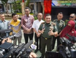 Pangdam Iskandar Muda Resmikan Panggung Siswa SMA Negeri 2 Banda Aceh.