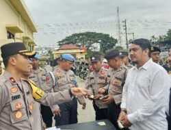 Kapolres Langsa Cek Kendaraan Dinas dan Senjata Api Untuk Maksimalkan Pelayanan