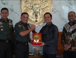 Pangdam Iskandar Muda Terima Audiensi Forum Komunikasi Industri Jasa Keuangan Aceh.