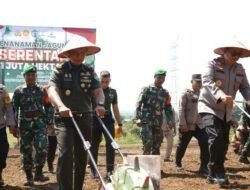 Wakili Pangdam, Kasdam IM Hadiri Penanaman 1 Juta Hektar Jagung di Kabupaten Aceh Besar