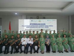 Pangdam IM hadiri Pembukaan Pelatihan Berbasis Kompetensi dan MoU Antara BPVP dan Persit KCK Daerah Iskandar Muda.