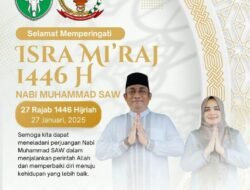 Melalui Kolase Penuh Makna, Dandim 0104/Atim Ucapkan Selamat Memperingati Isra Mi’raj 1446 H