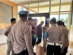 Usai Cuti Bersama Kapolres Pidie Jaya Gelar Ispeksi Mendadak (Sidak) Tes Urine Terhadap Anggota Personel