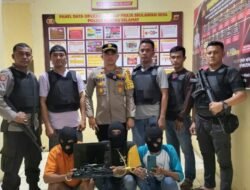 Polsek Rantau Selamat Berhasil Ungkap Kasus Pencurian Amankan 3 Pelaku