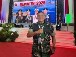 Pangdam Iskandar Muda hadir dalam acara Rapim TNI 2025.