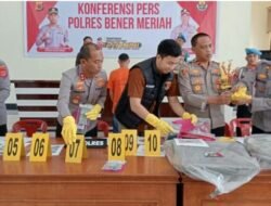 Terkait Dengan Tertangkapnya Otak Pelaku Pembunuhan Seorang Wanita di Kebun Kopi Berikut Keterangan Kapolres