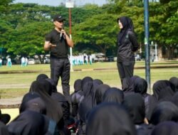 Kasdam IM Berikan Pengarahan kepada Prajurit dan PNS Kodam IM Usai Olahraga Bersama.