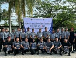 Upacara Penyematan Kenaikan Pangkat Pegawai Lapas Idi