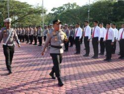 Kapolres Aceh Besar Pimpin Apel Gelar Pasukan Ops Keselamatan Seulawah Tahun 2025