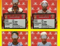 Polres Aceh Timur Kembali Tetapkan 4 WNA Sebagai Tersangka TPPM