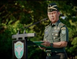 Kasdam IM Pimpin Upacara Bulanan: Bacakan amanat Kasad Tegaskan Komitmen TNI AD Menuju Indonesia Emas 2045.