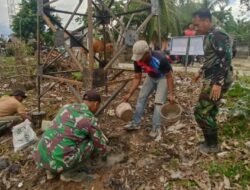“Langkah Demi Langkah, Satgas TMMD Perkuat Fondasi Tower Air Bersih”