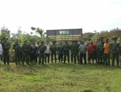 TMMD Reg ke-123: Gelar Gerakan Penghijauan yang Menginspirasi Menuju Desa Ramah Lingkungan