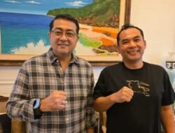 Walikota Lhokseumawe Terpilih Silahturahmi Dengan Mentri Ekonomi Kreatif Teuku Riefky Harsya