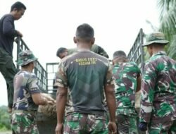 Pembangunan Berlanjut! Satgas TMMD Kodim 0104/Atim Rampungkan Pemasangan Plafon dan Keramik