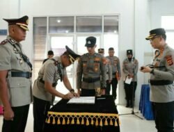 Kapolres Pidie Pimpin Sertijab Wakapolres Pidie