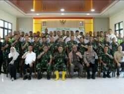 Aster Kasdam IM dan Kabulog Aceh Gelar Rapat Koordinasi Percepatan Serapan Gabah di Makodim 0104/Aceh Timur