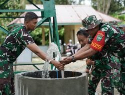 TMMD Ke-123 Hadirkan Solusi, Warga Bukit Meutuah Kini Nikmati Air Bersih