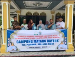 Jelang Hari Raya Idul Fitri, Pembagian Sembako 101 Paket Dan Santunan Anak Yatim