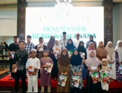 Bersama IKASMANDU, Pangdam IM Santuni Puluhan Anak Yatim di Banda Aceh.