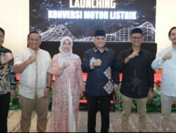 Pangdam Iskandar Muda launching Program Konvensi Motor Listrik di Aula The Pade Hotel Banda Aceh.