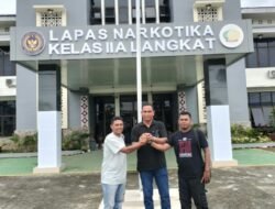 KPLP Narkotika Kelas IIA Langkat Terima Kunjungan Silaturahmi Dua Organisasi AWAI dan JWI Perkuat Sinergitas
