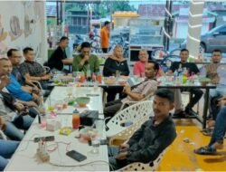 Para Insan Pers dan Beberapa Organisasi Wartawan Aceh Timur Gelar Halal Bi Halal, Bersama Waka polres Aceh Timur