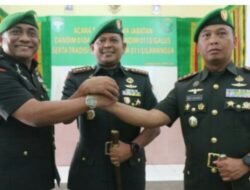 Dandim 0104 Aceh Timur Letkol Inf Tri Purwanto Jabat Kasrem 063/SGJ Kodam III/Siliwangi