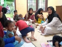 Kegiatan Posyandu di Desa Gampong Buket Kuta Lepon Kecamatan Pedawa kabupaten Aceh Timur