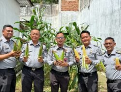 Lapas Idi Panen Jagung dan Melon, Wujud Nyata Dukung Program Ketahanan Pangan Nasional