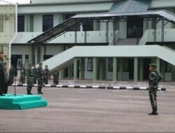 Kodim 0104/Aceh Timur Gelar Upacara Bendera Menumbuhkan Semangat Prajurit