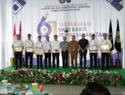 Kanwil Ditjenpas Aceh dan Forkopimda Aceh Bersatu dalam Tasyakuran Hari Bakti Pemasyarakatan Ke-61