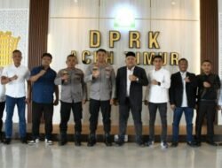 Kapolres Aceh Timur Silaturahmi Dengan Ketua DPRK, Jalin Soliditas Dalam Membangun Wilayah