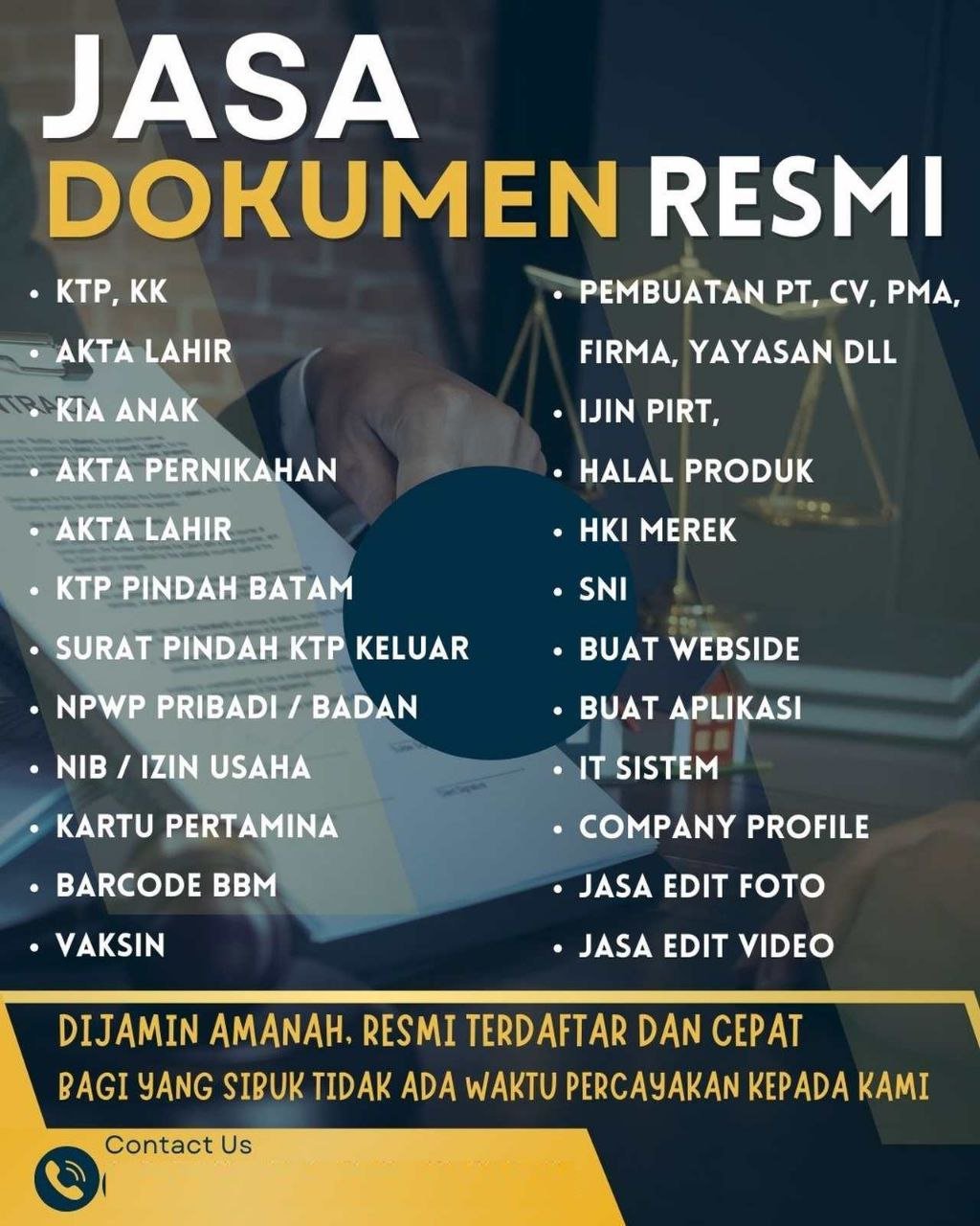 Layanan Jasa dan Sertifikasi Batam