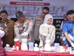 23 Kilo Gram Barang Bukti Narkotika Dimusnahkan Polres Langsa, 121.848 Jiwa Terselamatkan