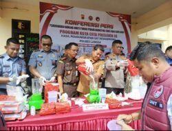 Pemko Langsa Dukung dan Apresiasi Kinerja Polres Langsa Berantas Narkoba