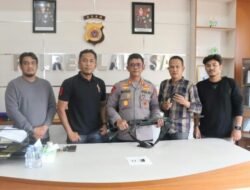 Polres Langsa Terima Penyerahan Senjata Api Ilegal dari Warga