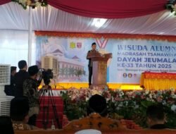 Wakil Gubernur Aceh Hadiri Wisuda Ke-33 Dayah Jeumala Amal Pidie Jaya