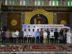 Pemko Langsa Gelar Peusijuk (Tepung Tawar) 186 Calon Jemaah Haji (CHJ) Tahun 1446 H/2025 M