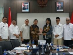 Wagub Fadhlullah Bahas TPST Blang Bintang dan Banjir Subulussalam di Kementerian PU