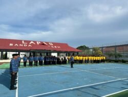 Dengan Semangat Hari Kebangkitan Nasional, Lapas Banda Aceh Gelar Upacara Harkitnas Ke-117.