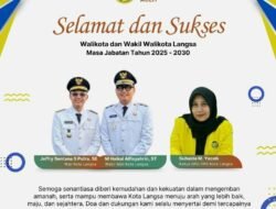 Ketua DPD PPA Kota Langsa Suhaida, M. Yakob Ucapkan Selamat Atas Pelantikan Jeffry Sentana–M.Haikal.