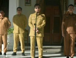 Pemko Langsa Gelar Apel Perdana Bersama Walikota dan Wakil Walikota yang Baru