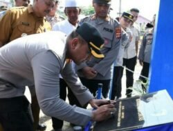 Kapolres Aceh Timur: Tanda Tangan Monumen Laka Lantas Sebagai Pengingat Agar Masyarakat Berhati hati Saat Berkendaraan
