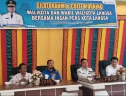 Pemko Langsa Gelar Silaturahmi dan Coffe Morning Bersama Insan Pers se-Kota Langsa