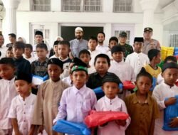 Gubernur Aceh, Muzakir Manaf (Mualem) Santuni 1.000 Anak Yatim di Aceh Barat